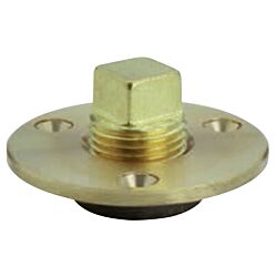 Cast bronze 1/2" NPT Drain Plug