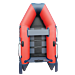 2.50m Red WavEco Ultra inflatable boat with a solid transom & Slatted Floor