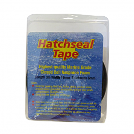 3m X 19mm X 3mm - Black Hatchseal Tape - Neoprene Adhesive ...